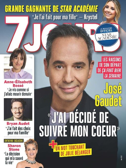 Détails du titre pour 7 Jours par TVA Publications Inc. - Disponible